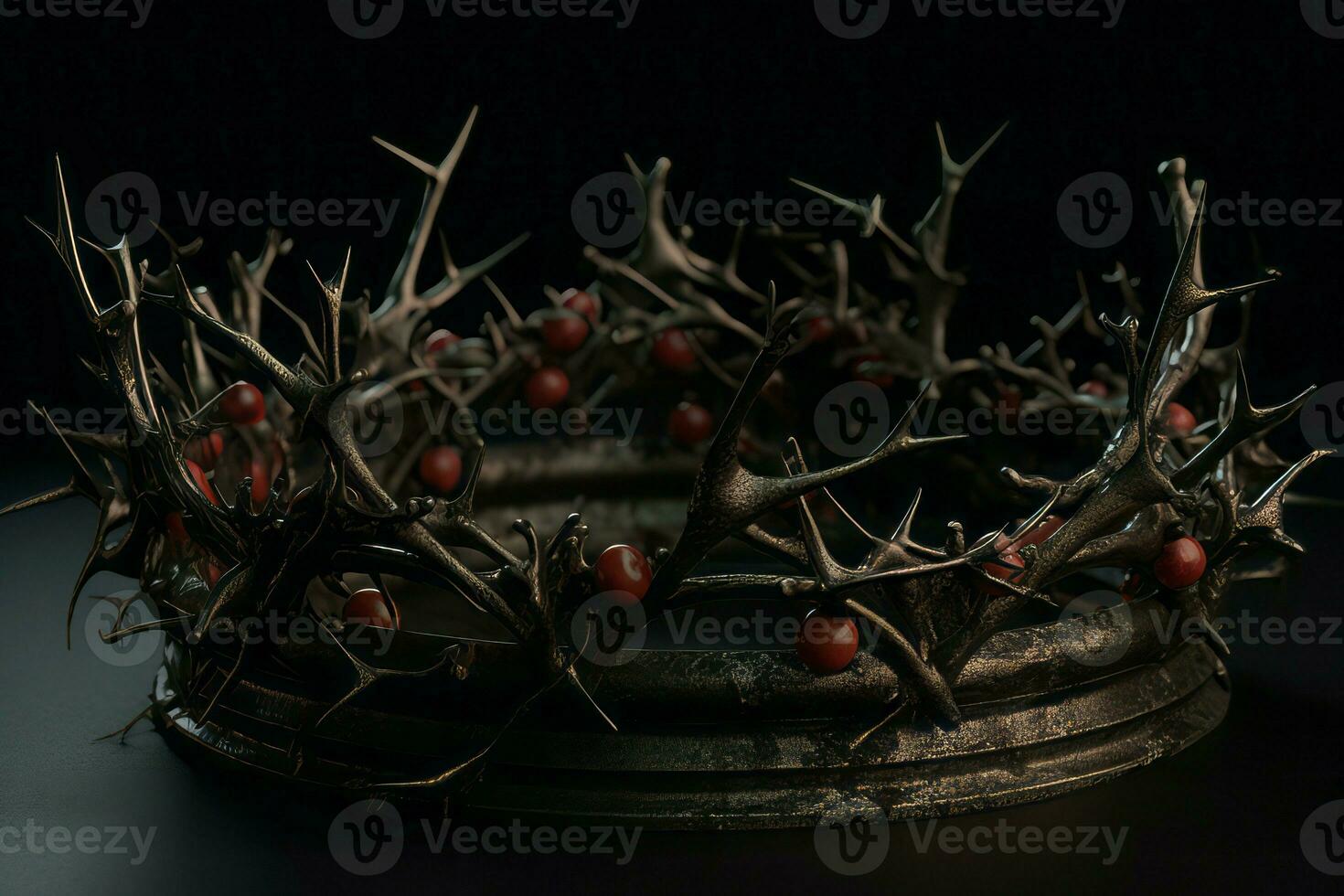 AI generated Crown thorns gothic. Generate ai photo