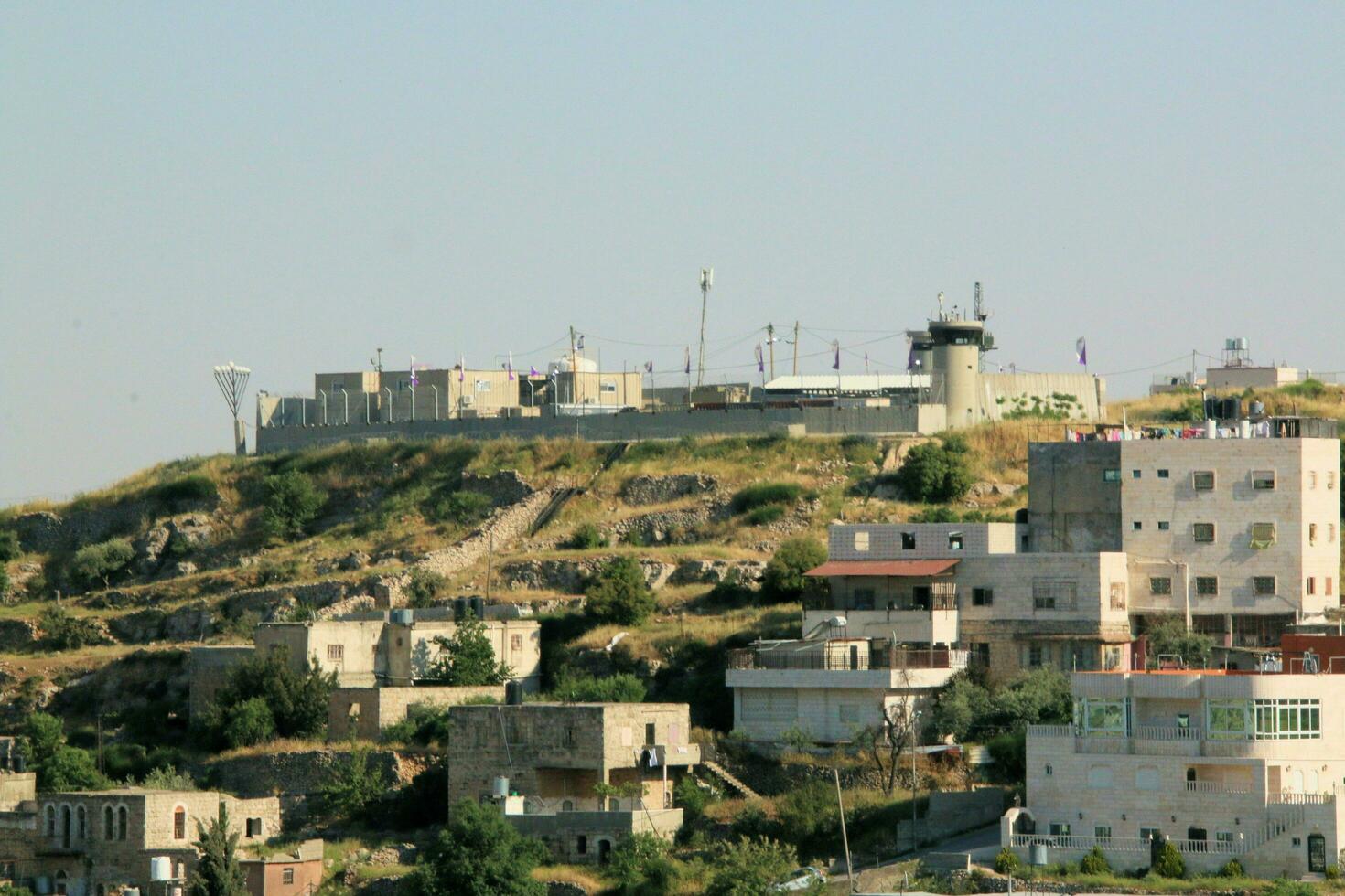 Hebron in Israel on 19 May 2019. A view of Hebron photo