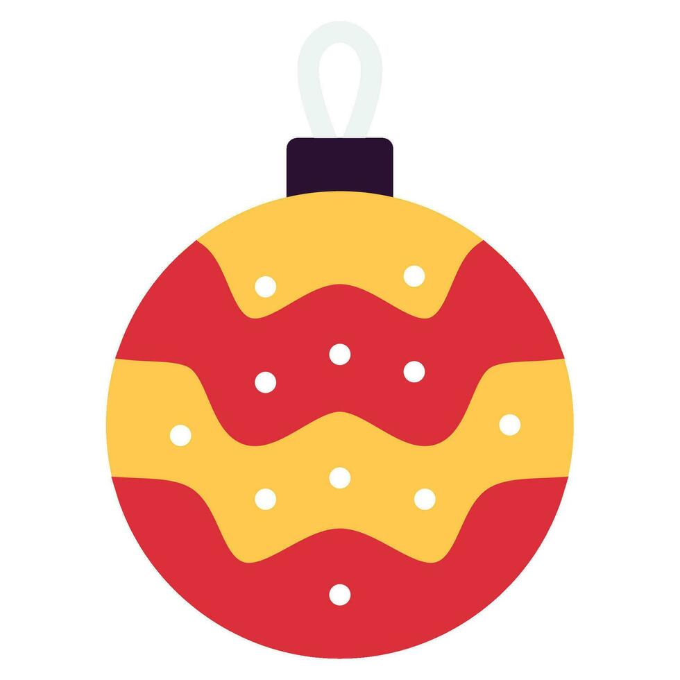 Navidad adornos ilustración íconos para web, aplicación, infografía, etc vector