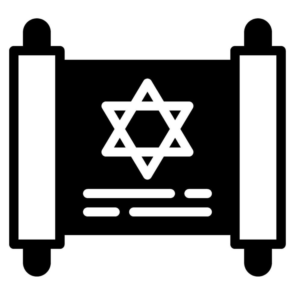 Torah Illustration Icons For web, app, infographic, etc vector