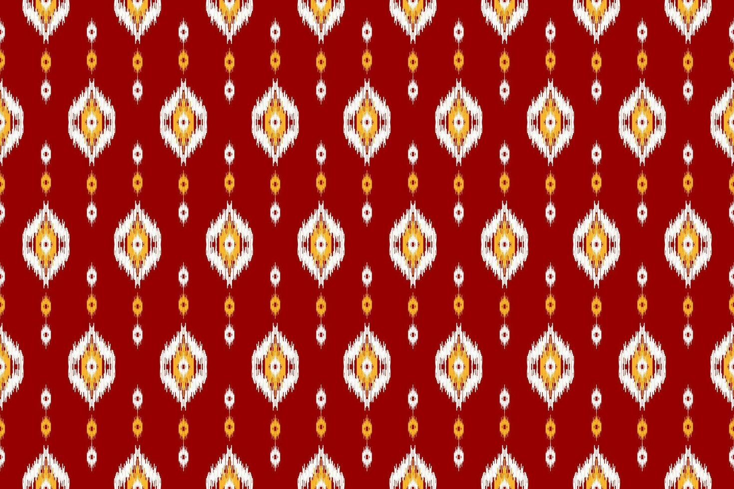 tela étnico rojo modelo Arte. geométrico sin costura modelo en tribal. americano y mexicano estilo. vector