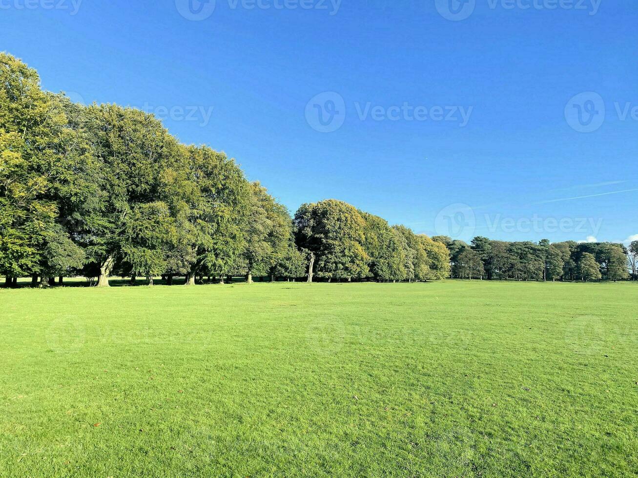 A view of the Cheshire Countryside near Knutsford on a sunny day in Autumn photo