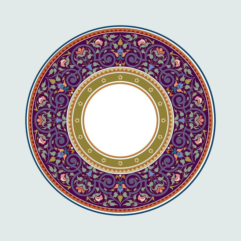 Arabic and Islamic ornaments for wall and home decoration vector