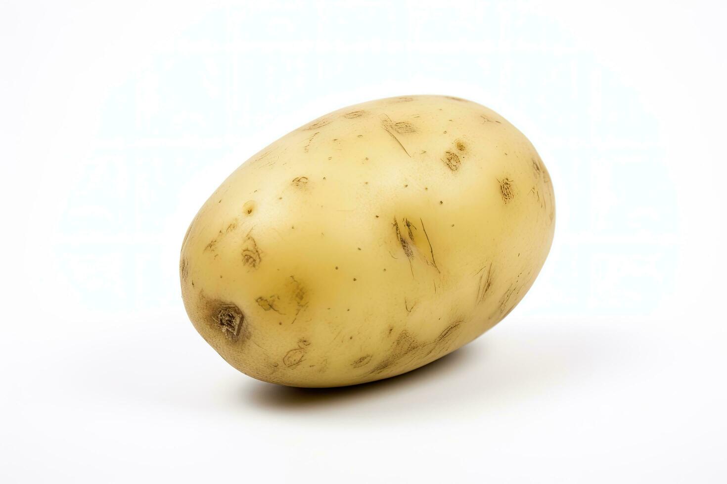 AI generated Potato isolated on white background. AI Generated photo