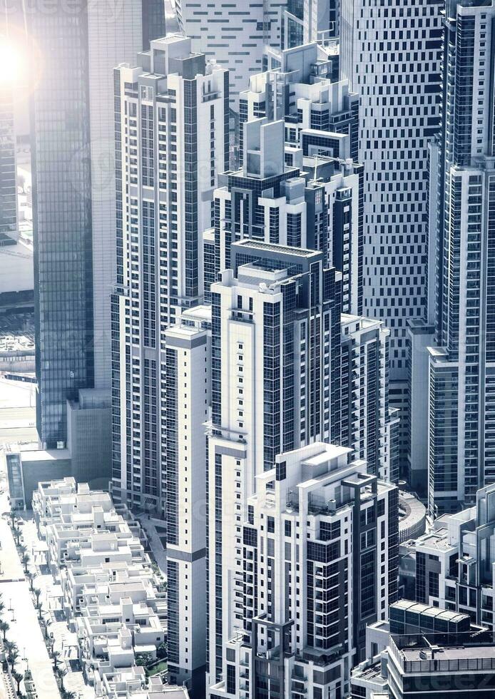 Dubai modern downtown photo