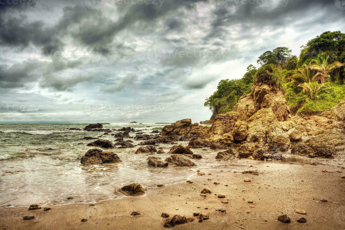 Storm on the island photo