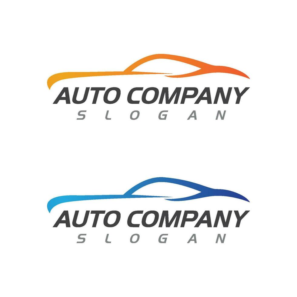 vector de plantilla de logotipo de auto auto