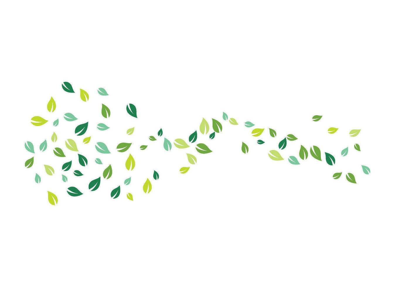 Leaf background icon illustration vector