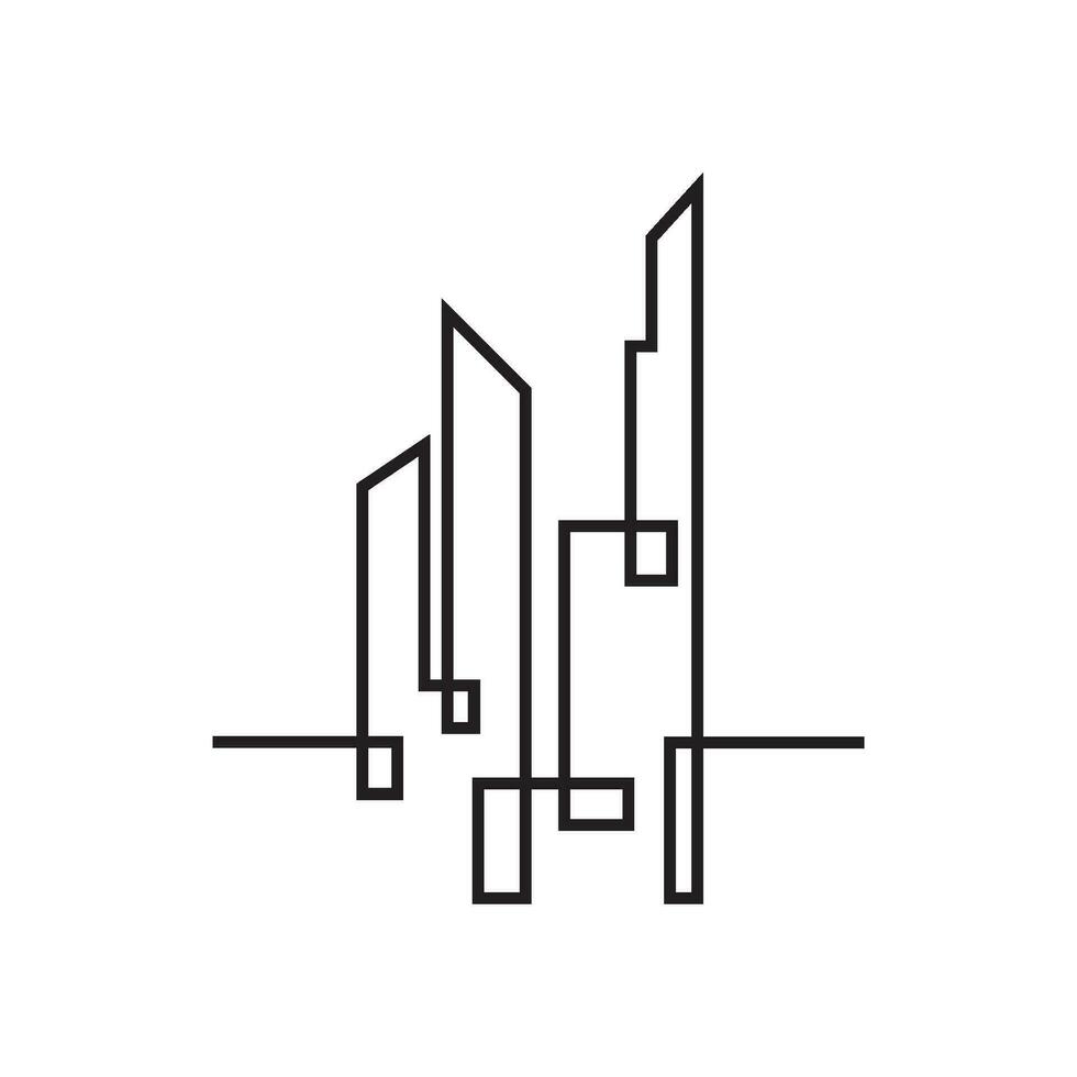 Modern City skyline vector