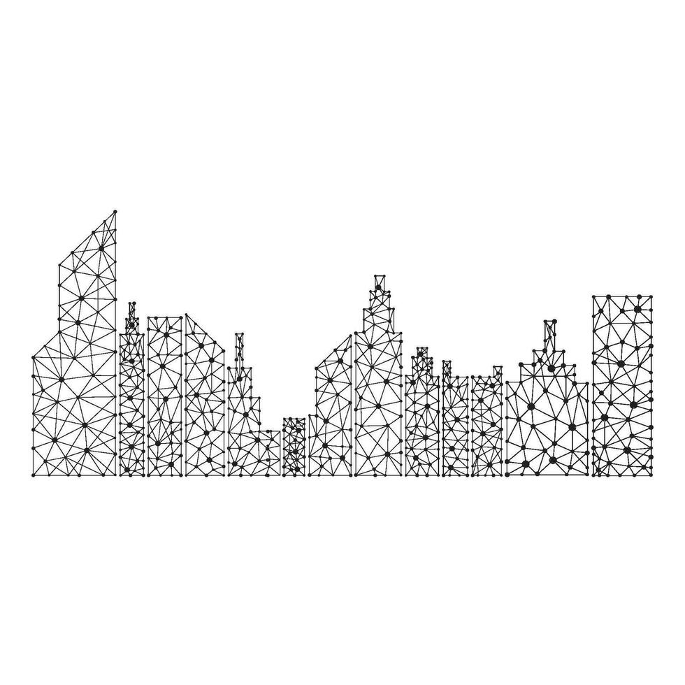 Modern City skyline vector