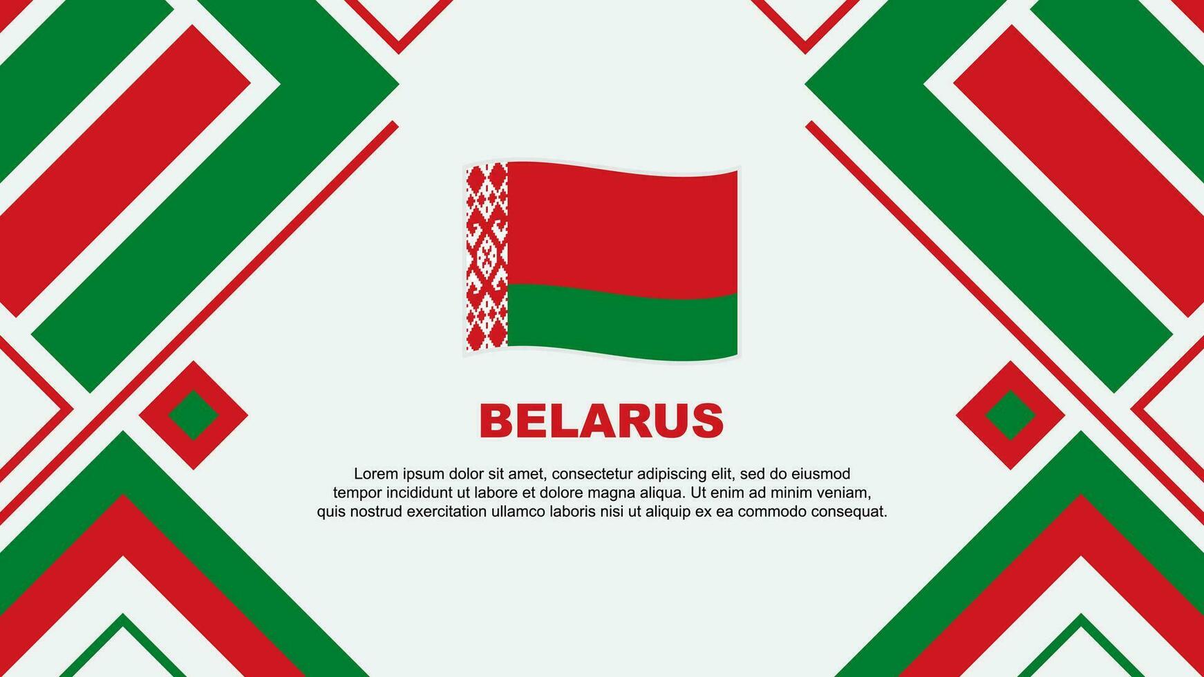 bielorrusia bandera resumen antecedentes diseño modelo. bielorrusia independencia día bandera fondo de pantalla vector ilustración. bielorrusia bandera