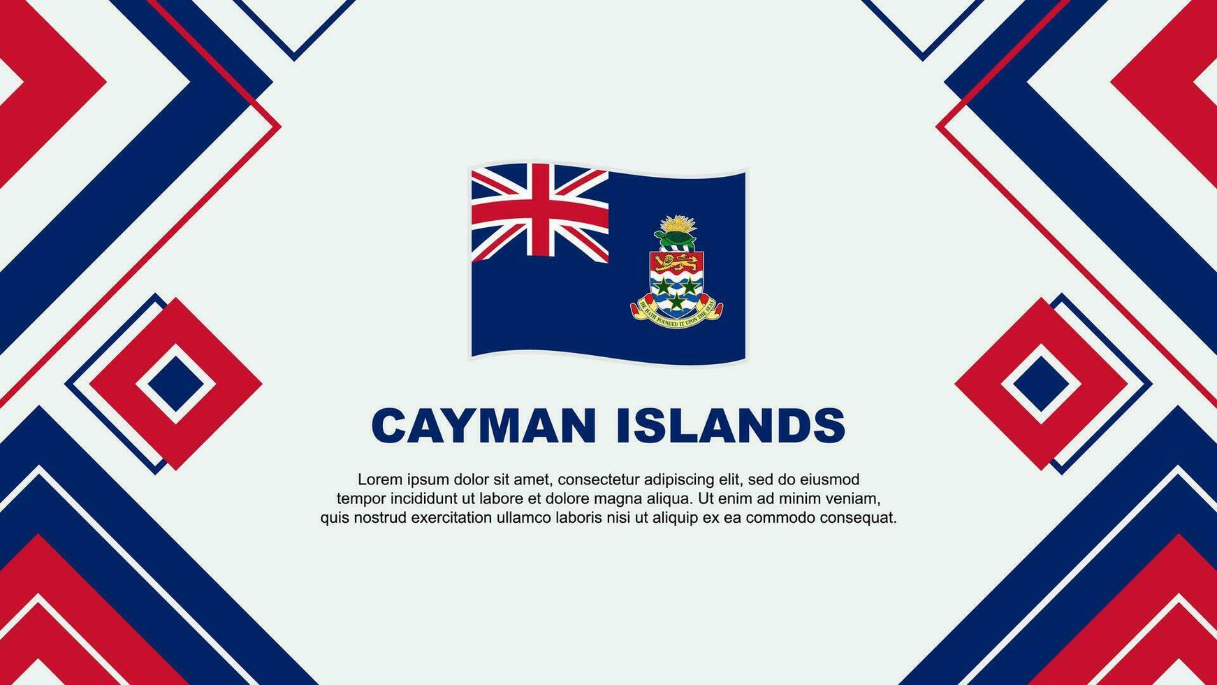 caimán islas bandera resumen antecedentes diseño modelo. caimán islas independencia día bandera fondo de pantalla vector ilustración. caimán islas antecedentes