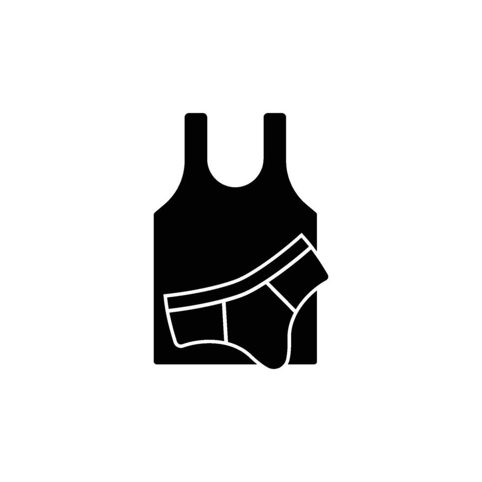 underwear icon vector