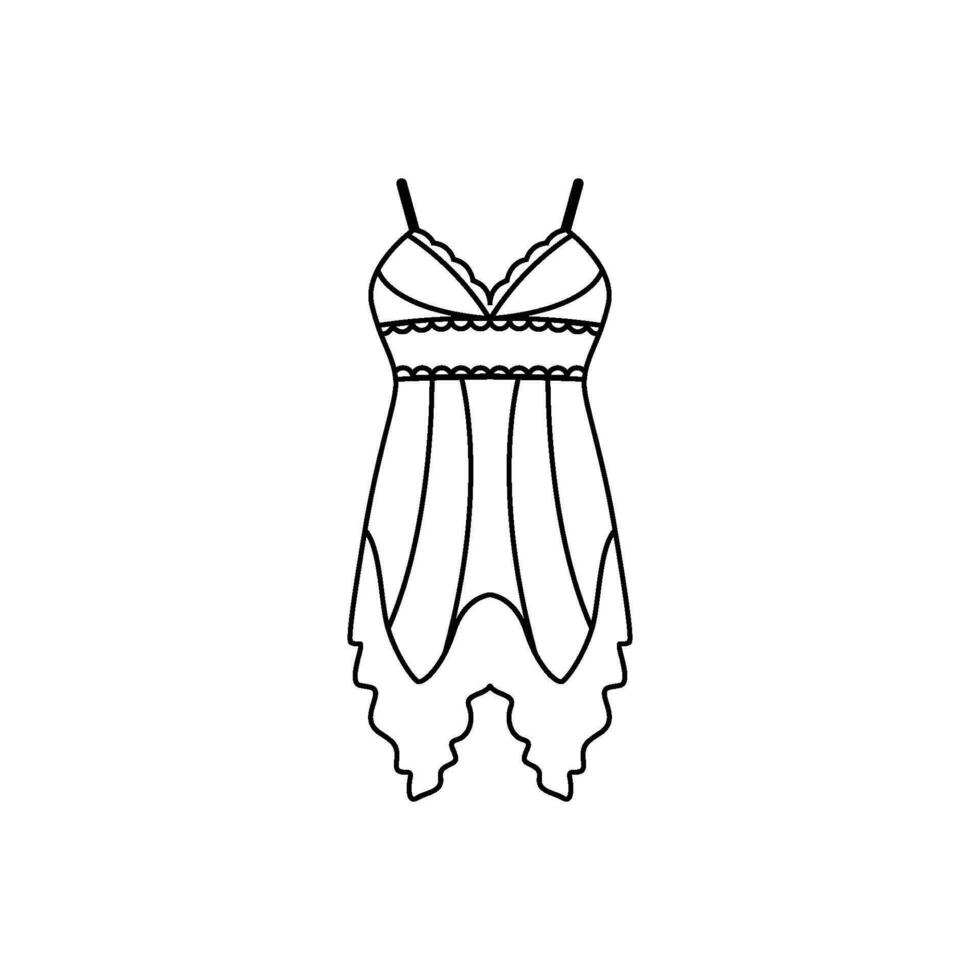 lingerie icon design vector