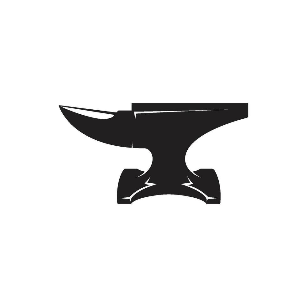 anvil icon design vector