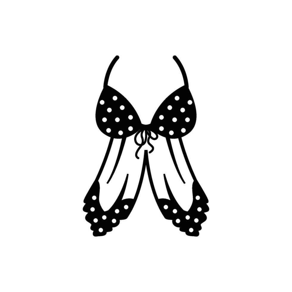 lingerie icon design vector