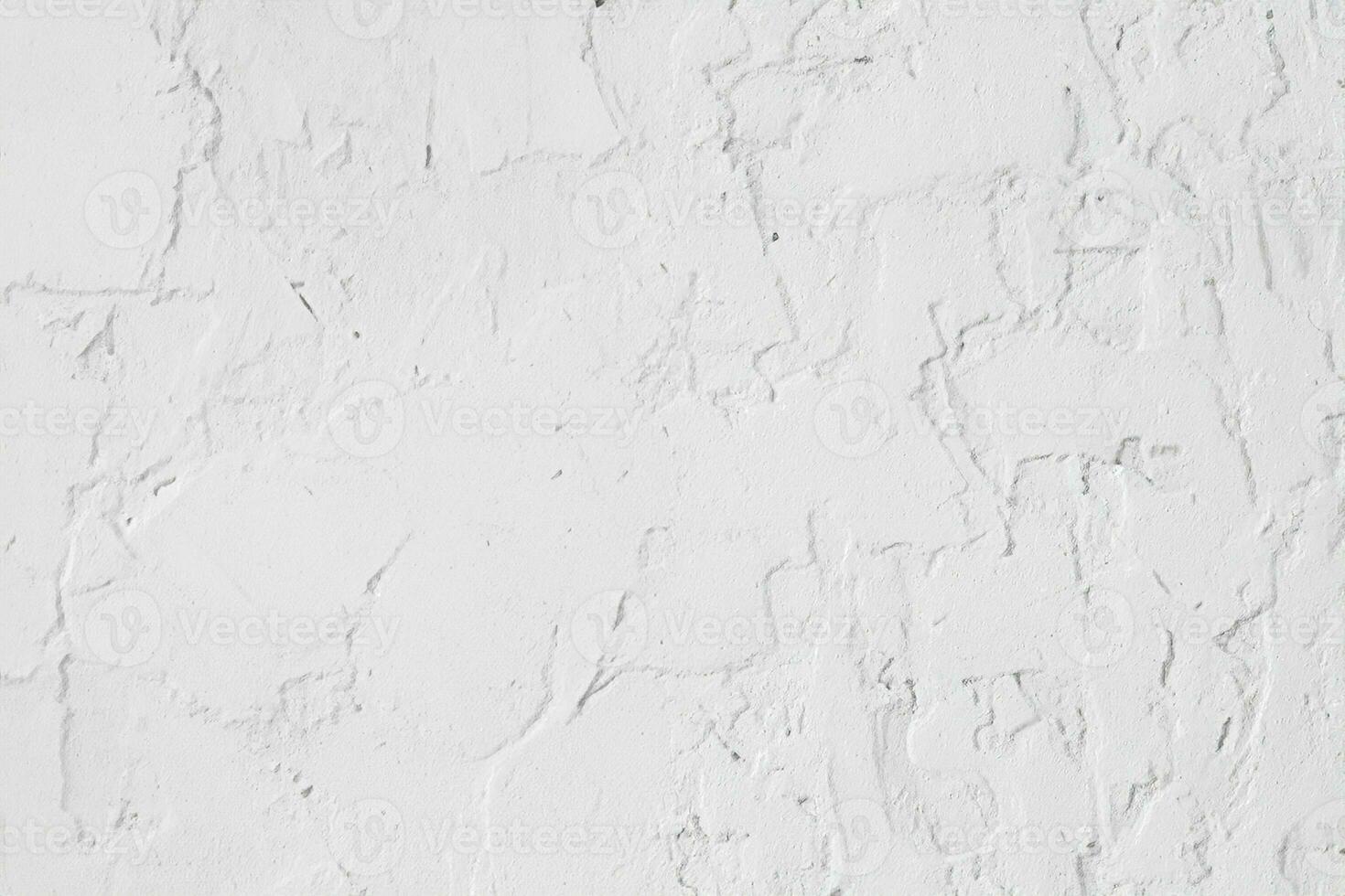 Textura de pared de yeso de hormigón y fondo blanco. foto