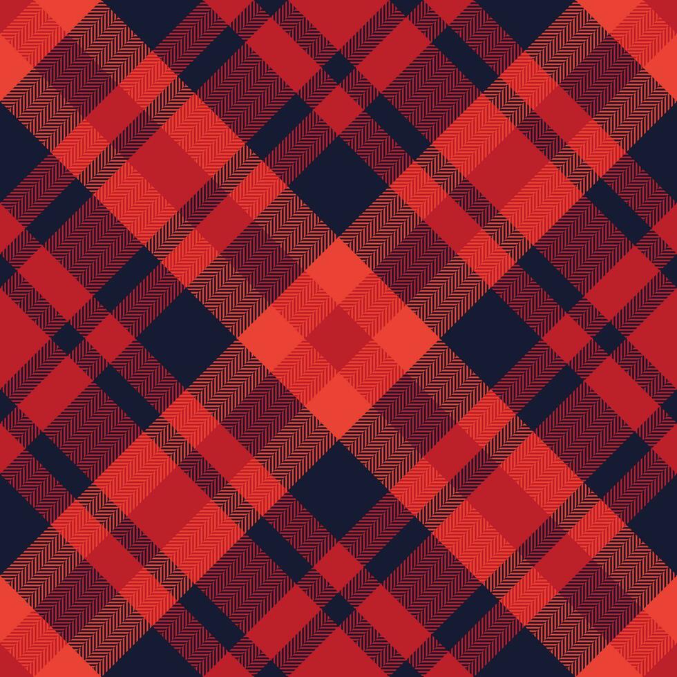Plaid pattern vector. Check fabric texture. Seamless textile design for clothes, paper print. vector