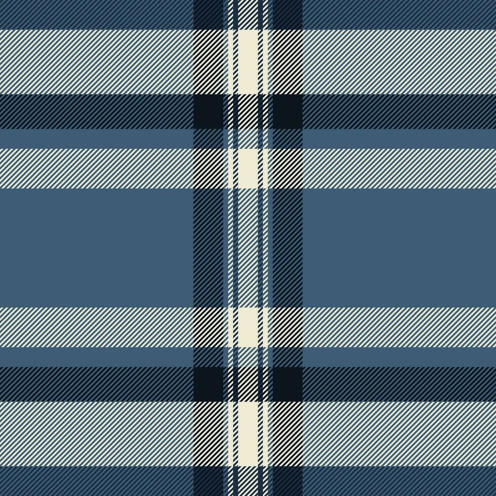 Seamless check textile of fabric tartan plaid with a background pattern vector texture.
