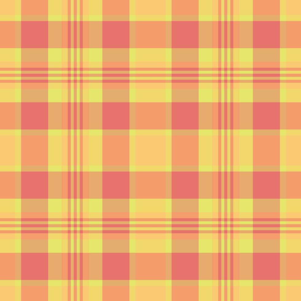 Vector plaid background of texture tartan textile with a check fabric seamless pattern.