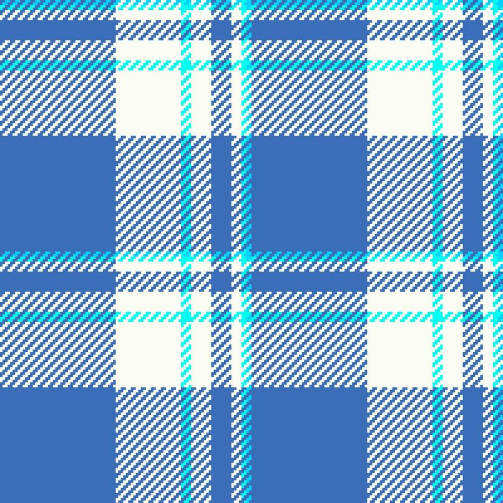 Plaid check textile of background vector fabric with a seamless texture pattern tartan.