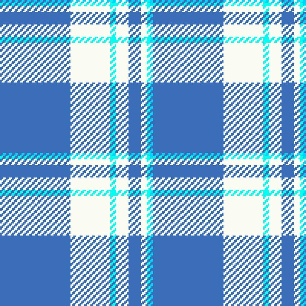 Plaid check textile of background vector fabric with a seamless texture pattern tartan.