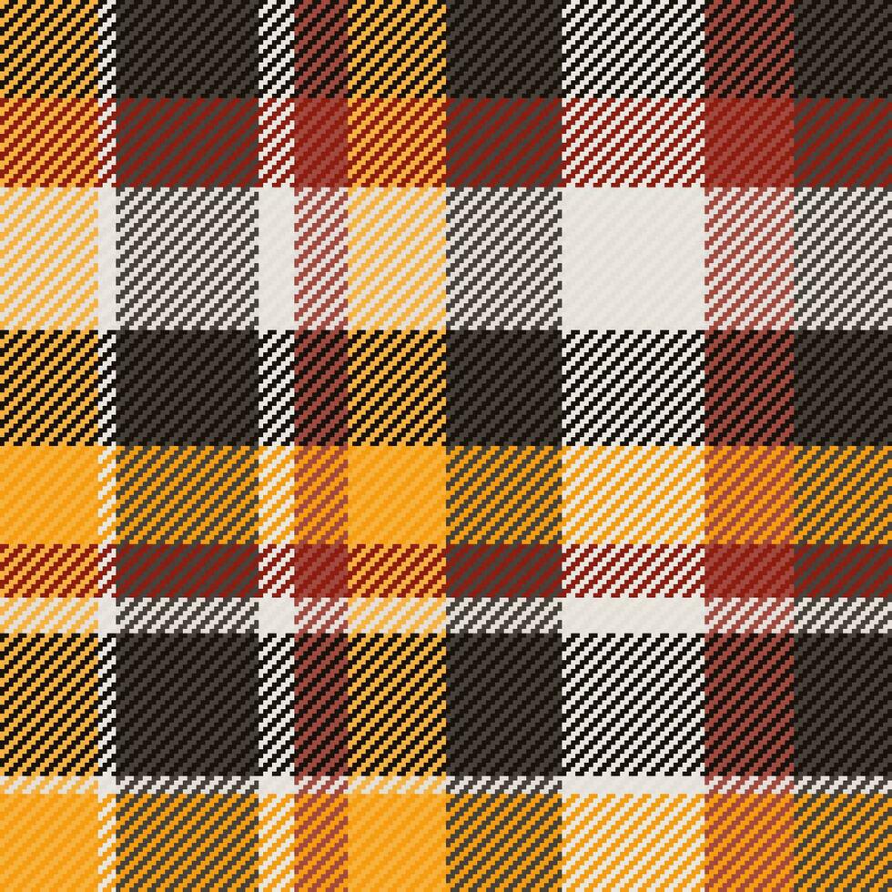 Check tartan pattern of plaid texture textile with a vector background seamless fabric.