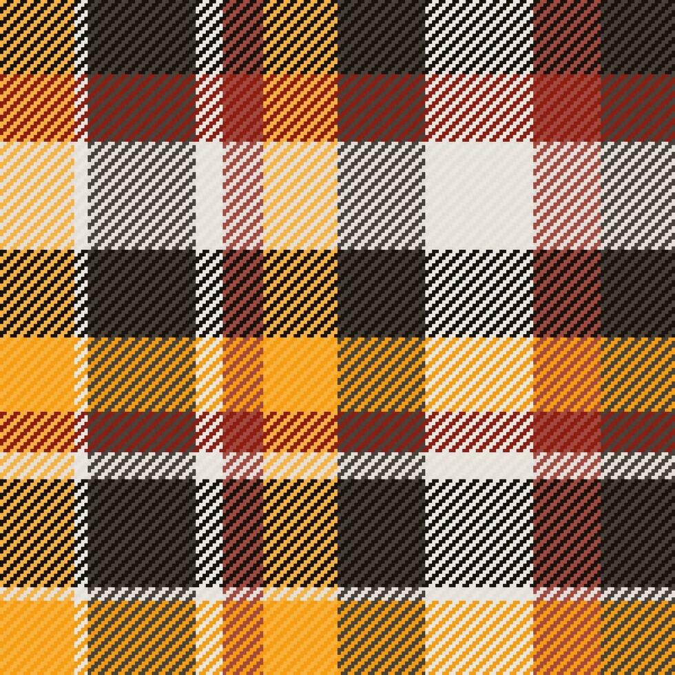 Check tartan pattern of plaid texture textile with a vector background seamless fabric.