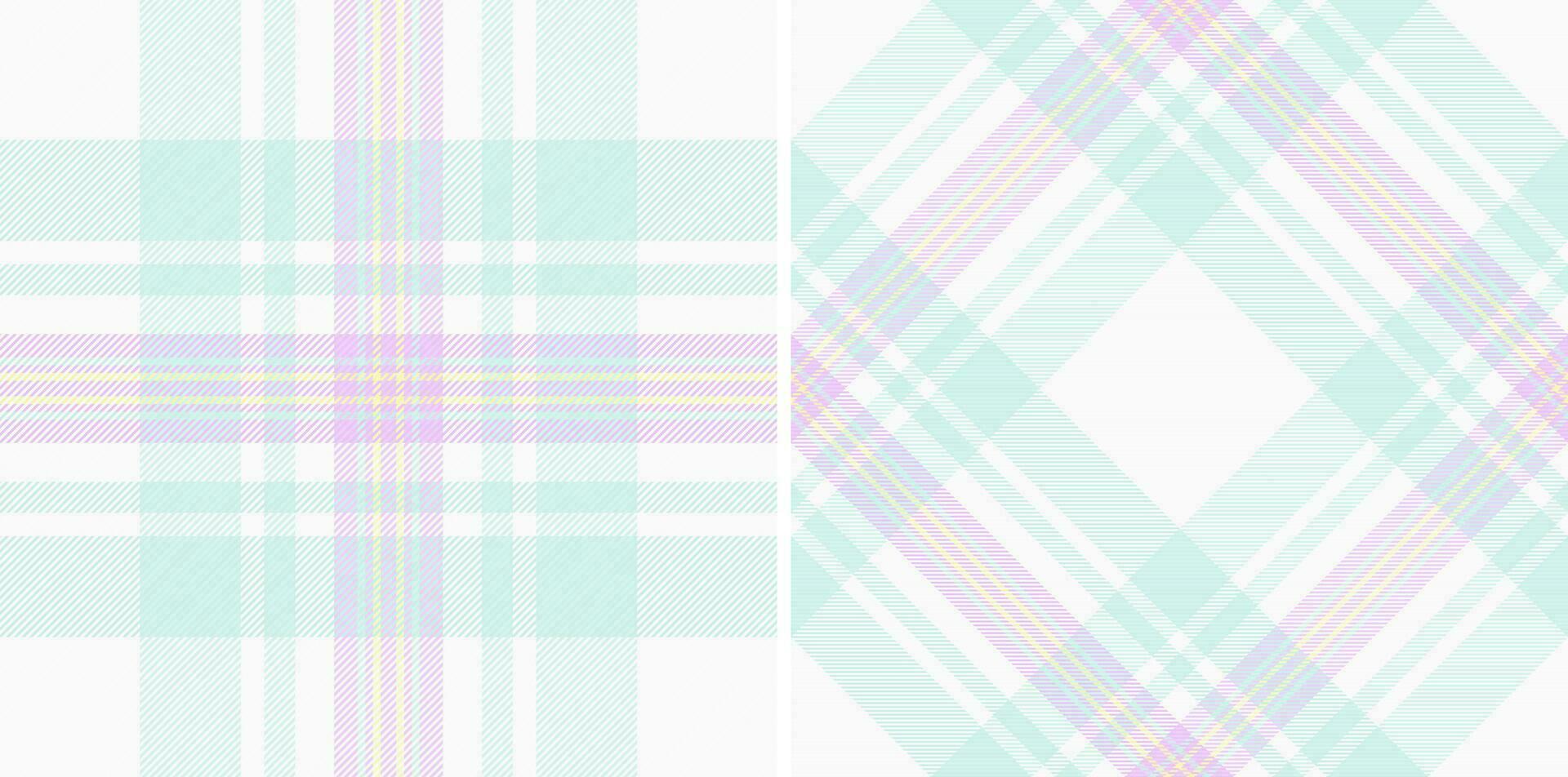 Tartan texture textile of plaid check pattern with a seamless fabric vector background.