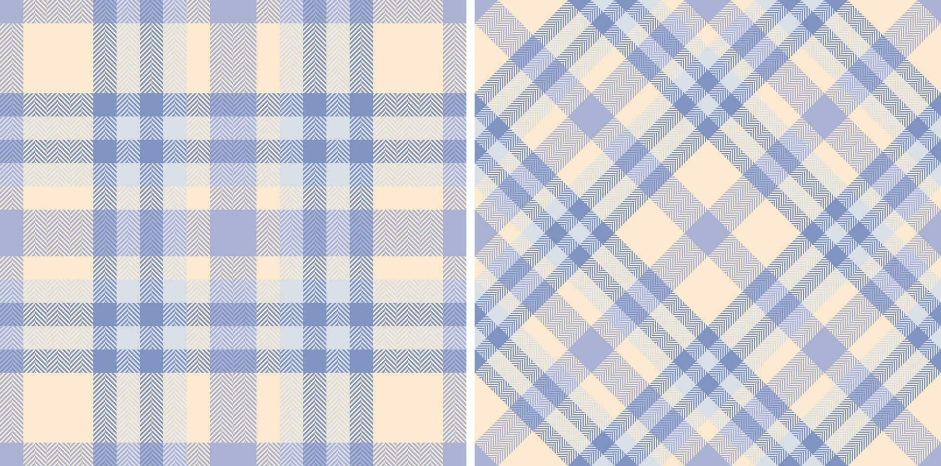 Vector textile pattern of background plaid fabric with a texture tartan seamless check.