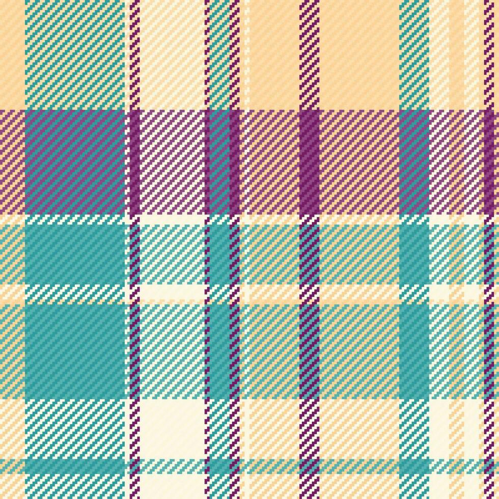 Background tartan vector of fabric plaid textile with a pattern check seamless texture.
