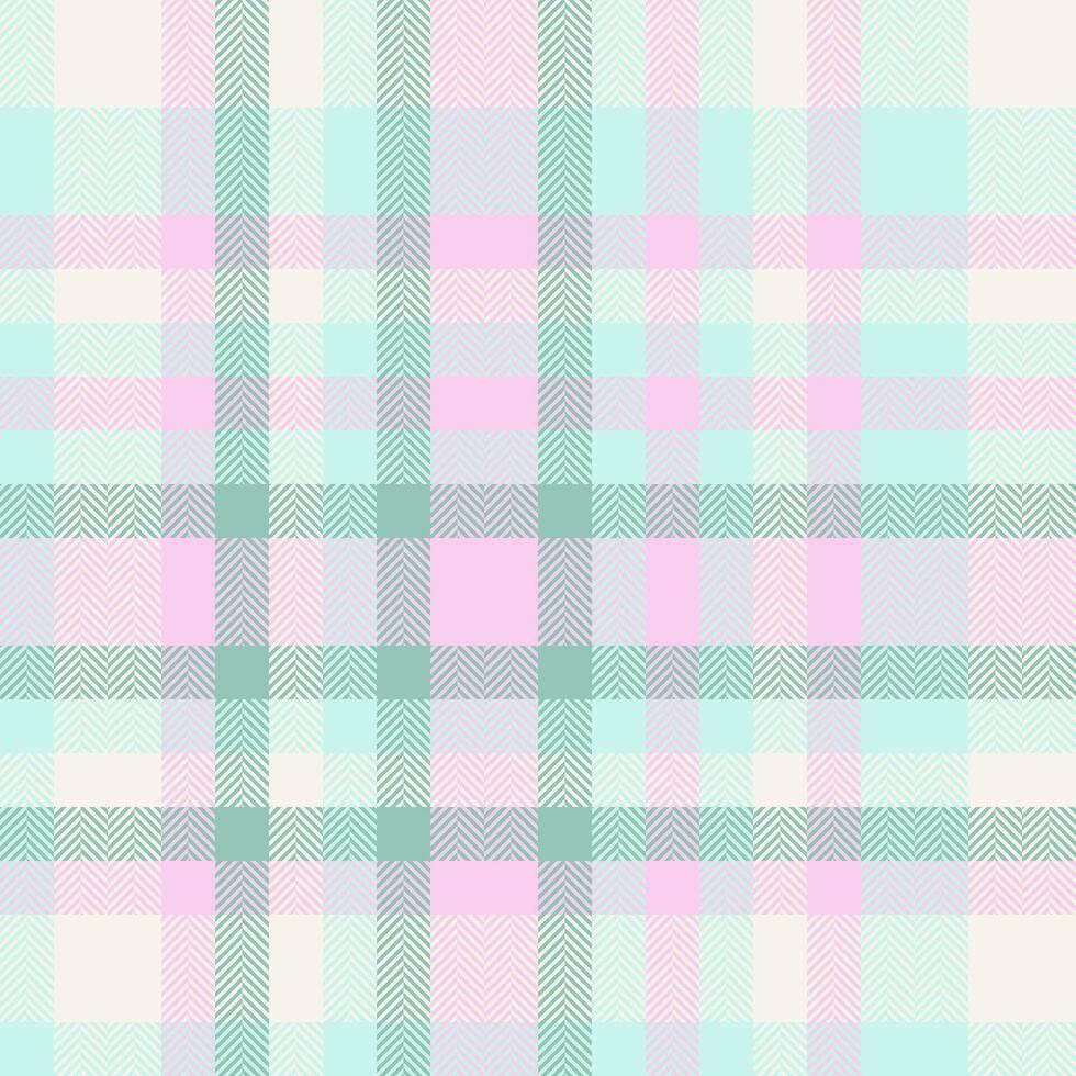 Background pattern texture of check textile fabric with a vector seamless plaid tartan.