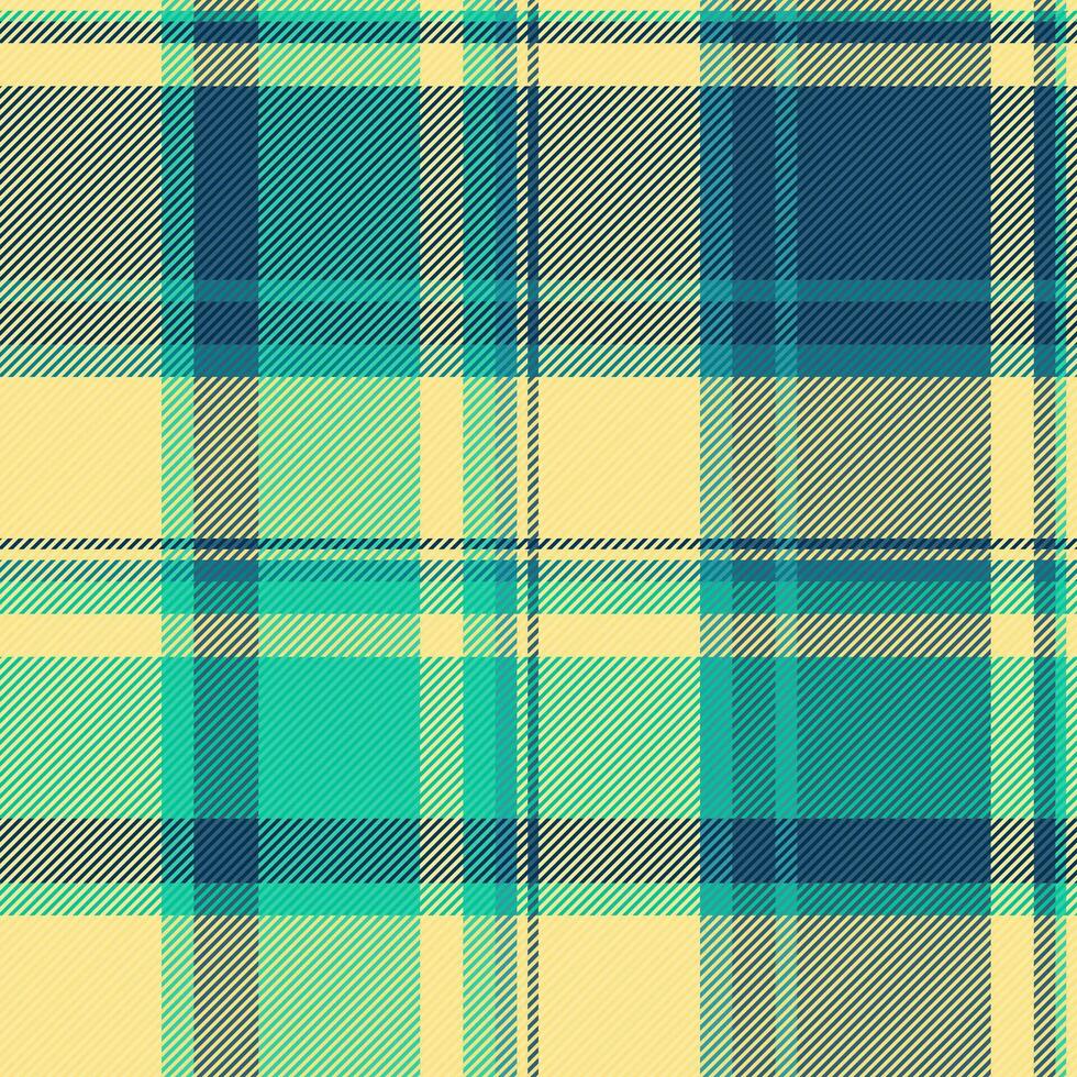 Textile background vector of texture tartan plaid with a seamless fabric check pattern.