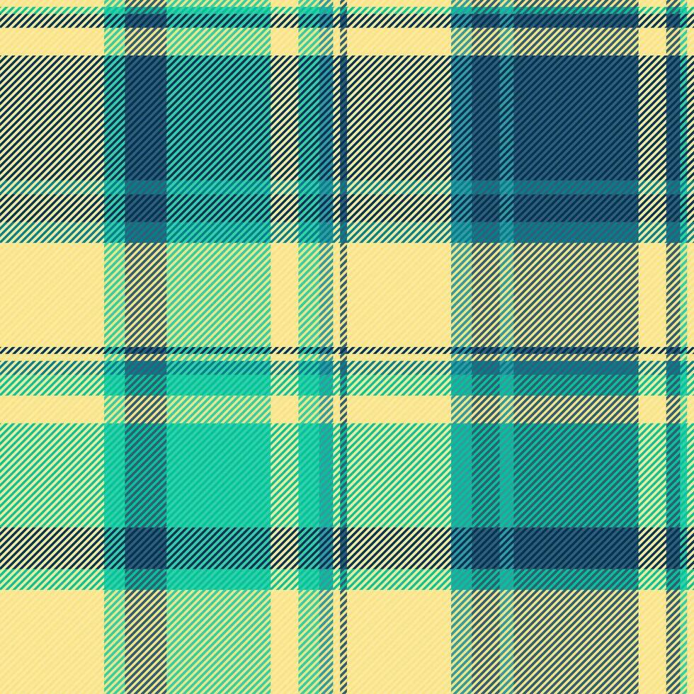 Textile background vector of texture tartan plaid with a seamless fabric check pattern.