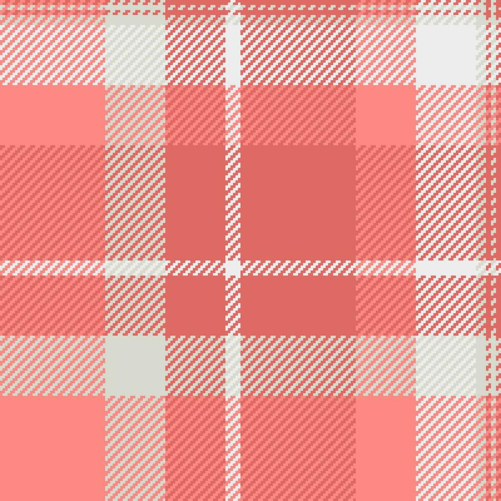 Texture vector seamless of plaid textile tartan with a background fabric check pattern.