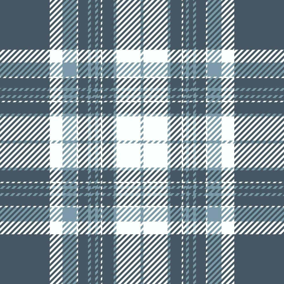 Plaid check pattern. Seamless fabric texture. Tartan textile print. vector