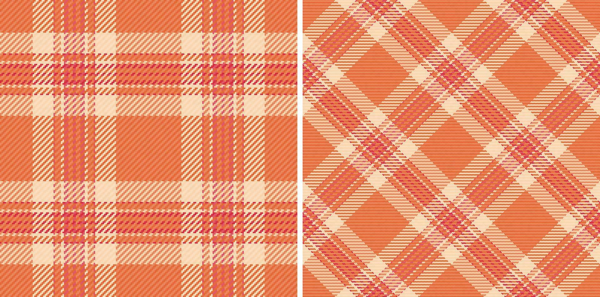 Pattern fabric textile of tartan background seamless with a check vector plaid texture.