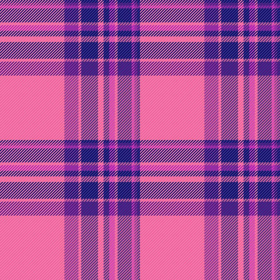 Plaid background vector of fabric textile check with a texture seamless pattern tartan.