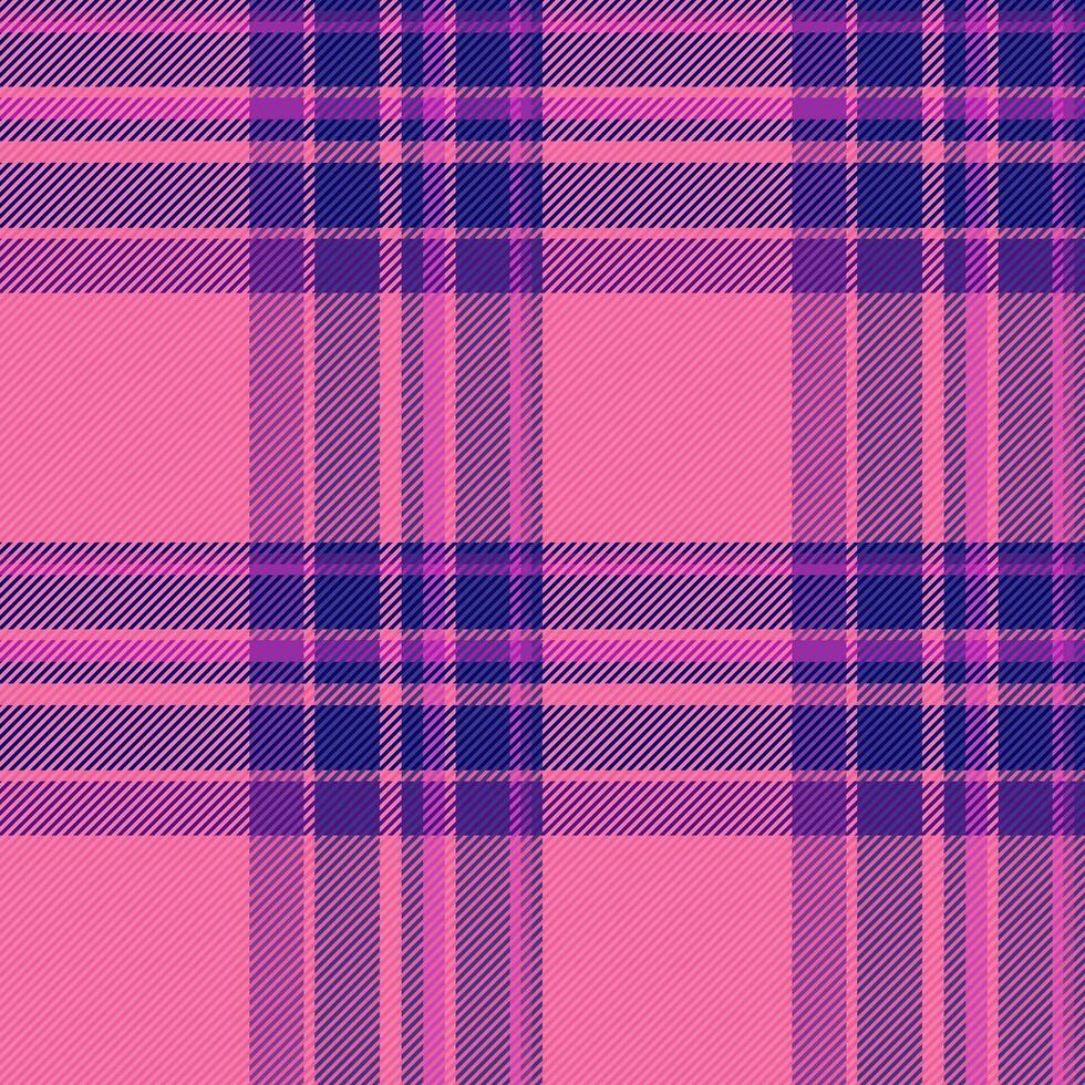 Plaid background vector of fabric textile check with a texture seamless pattern tartan.