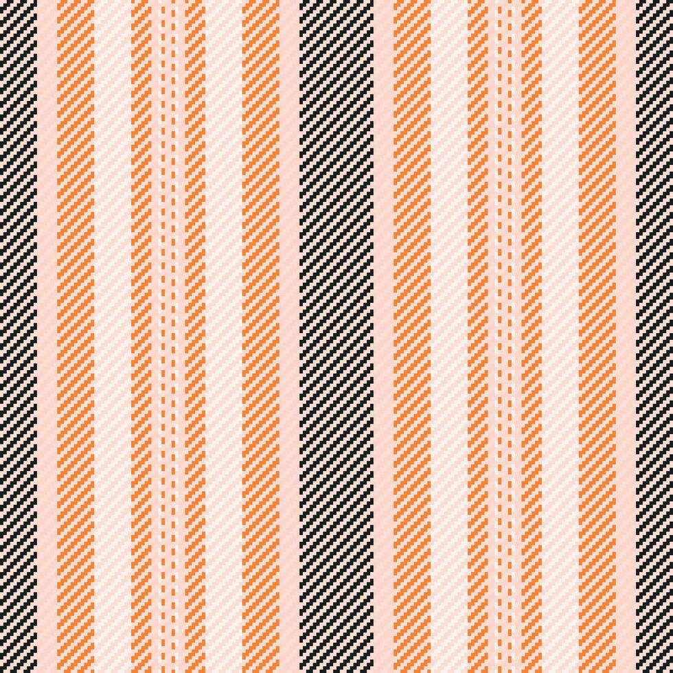 Vertical pattern lines of fabric textile texture with a background seamless stripe vector. vector
