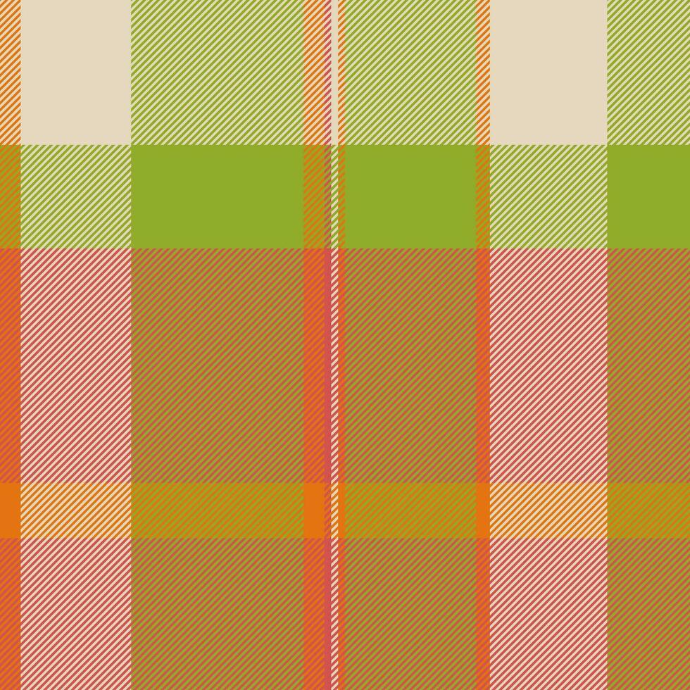 Fabric background plaid of seamless check textile with a texture vector tartan pattern.
