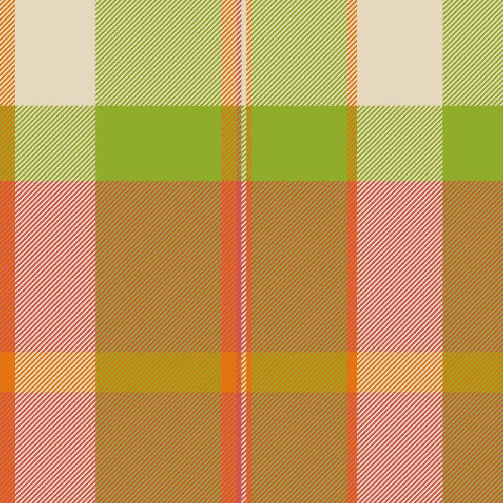 Fabric background plaid of seamless check textile with a texture vector tartan pattern.