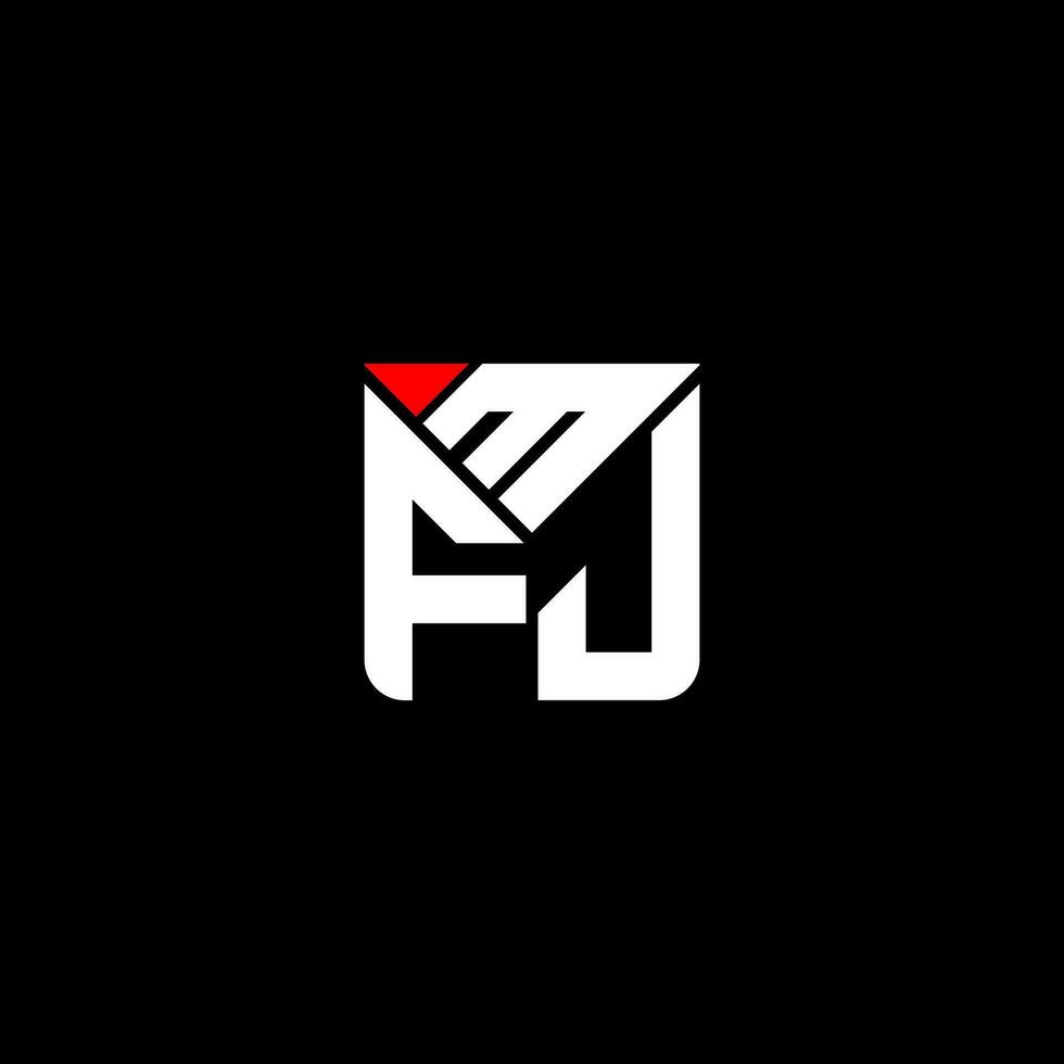 MFJ letter logo vector design, MFJ simple and modern logo. MFJ luxurious alphabet design