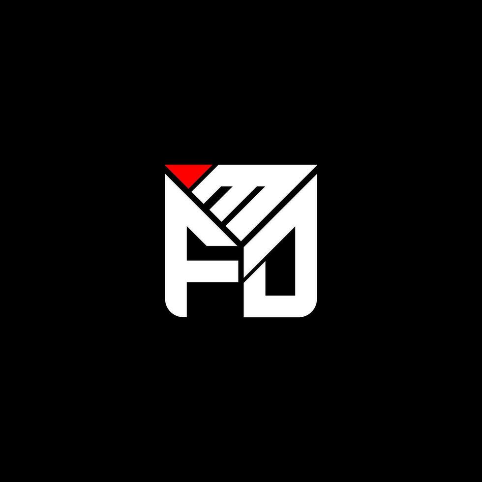 MFD letter logo vector design, MFD simple and modern logo. MFD luxurious alphabet design