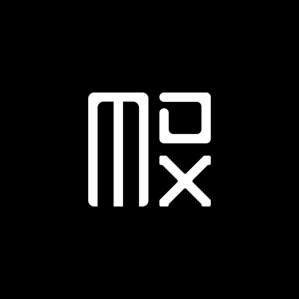 mdx letra logo vector diseño, mdx sencillo y moderno logo. mdx lujoso alfabeto diseño
