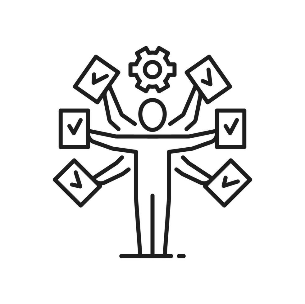 Planning icon, project goal, management, schedule vector