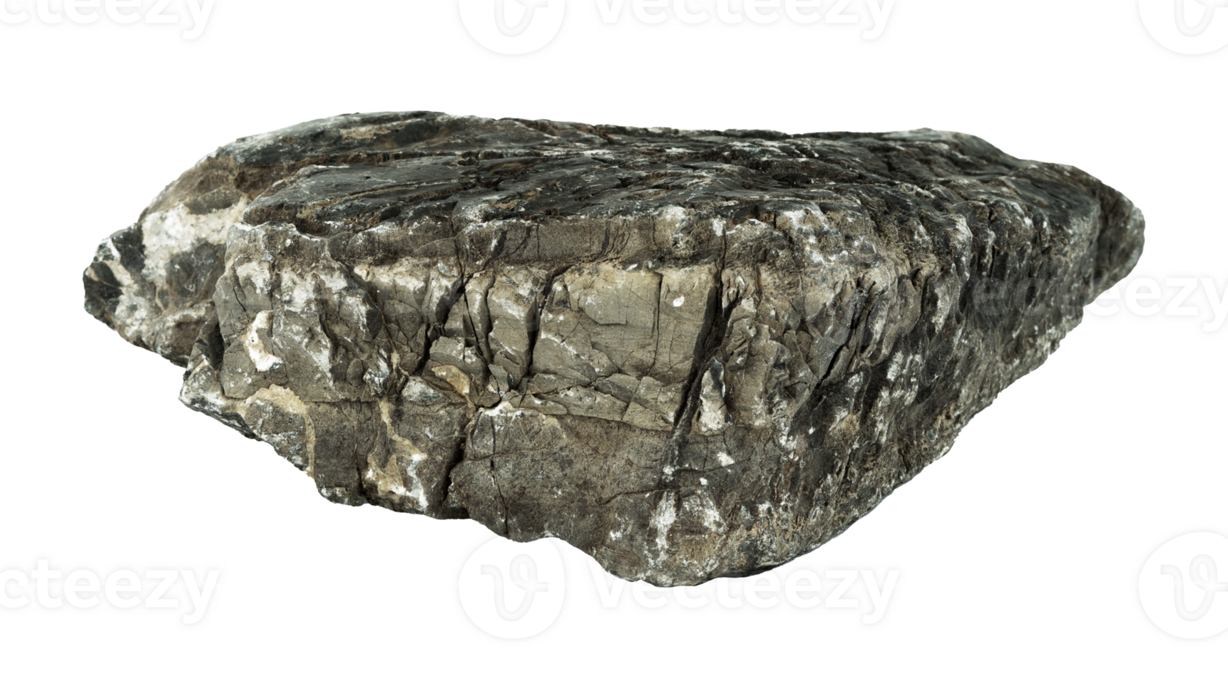 boulder isolated element. natural rock png