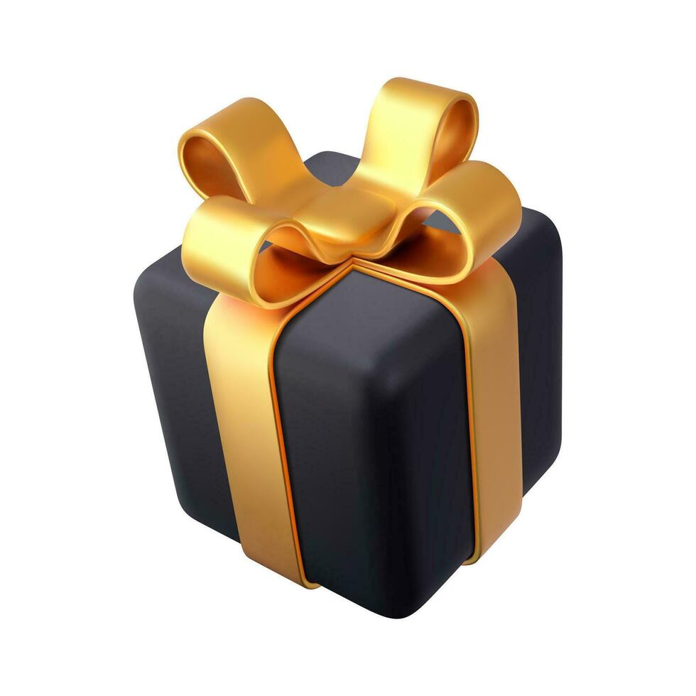 3d gifts box. vector