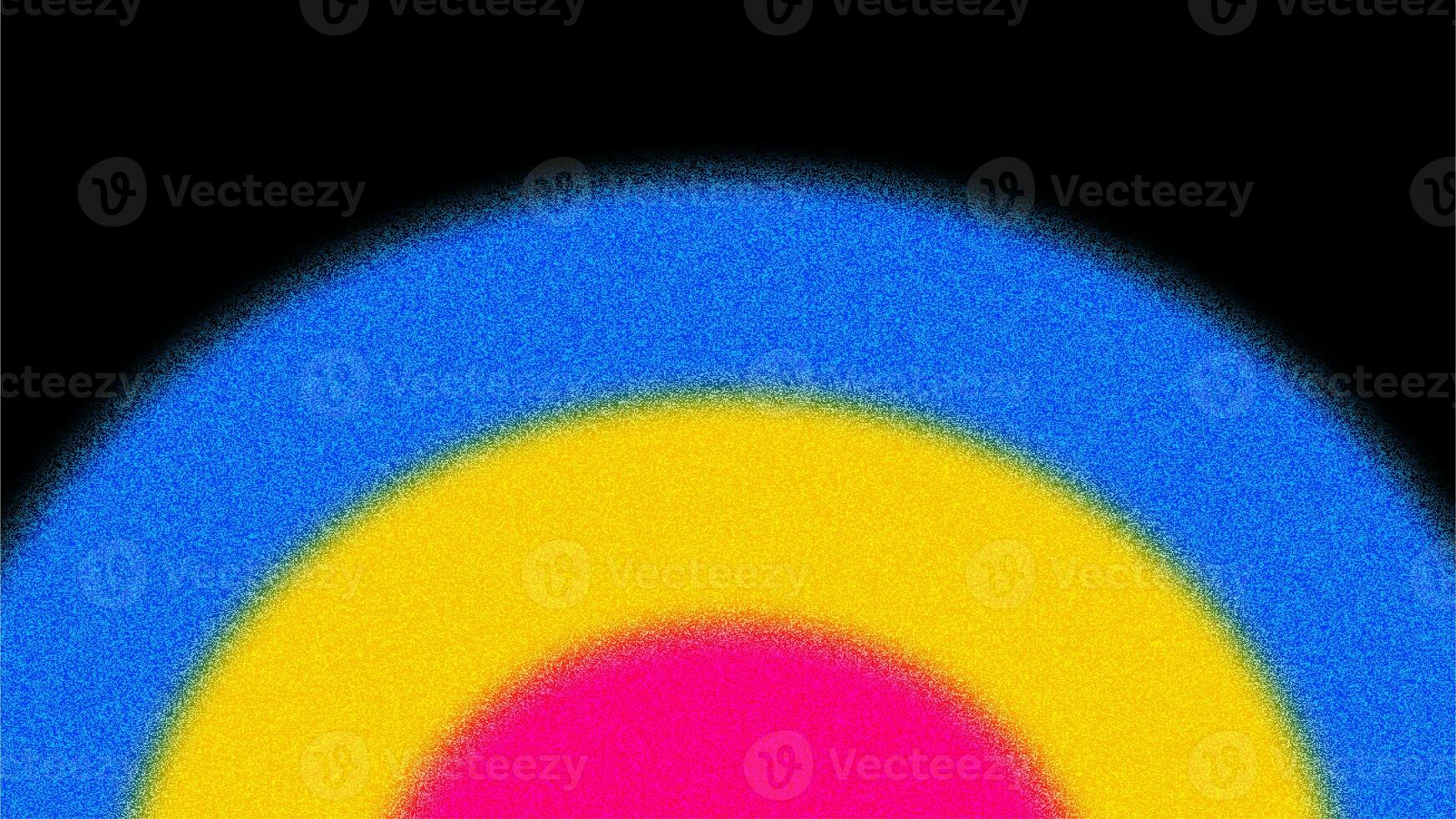 granoso textura ruido efecto resumen negro, azul, amarillo y rojo color degradado antecedentes o fondo de pantalla diseño. utilizar a web bandera, bandera, libro cubrir o encabezamiento póster diseño. foto