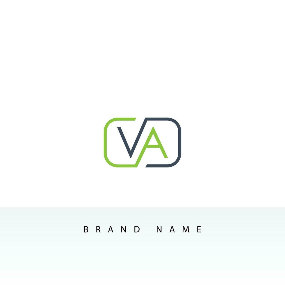 letra v con cheque marca logo icono diseño modelo elementos vector